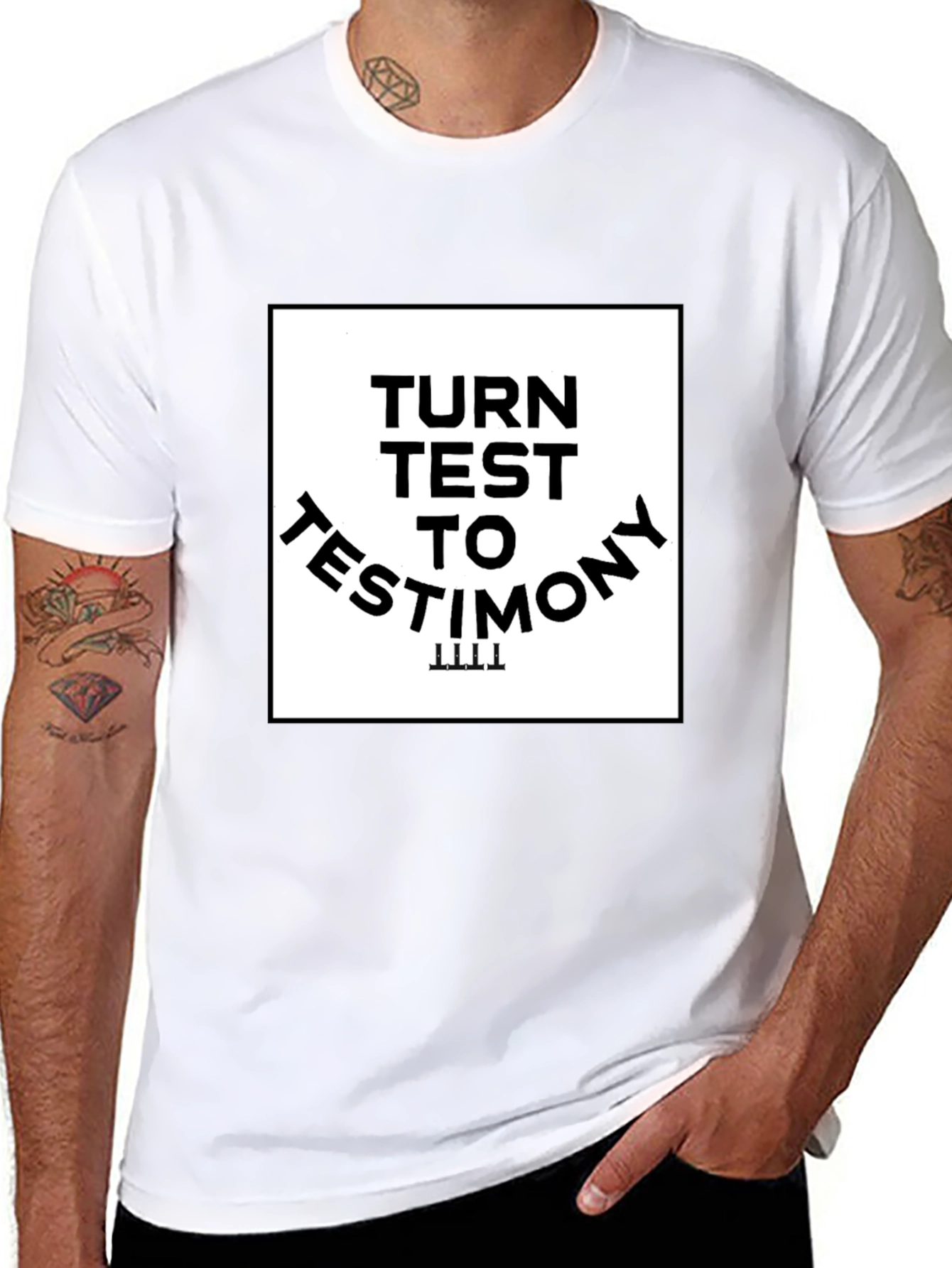 Turn Test to Testimony Graphic Tee