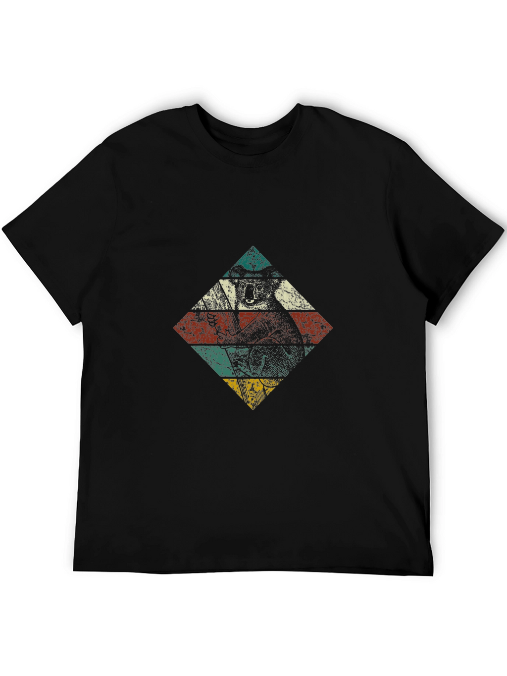Retro Koala Bear Diamond Graphic Tee