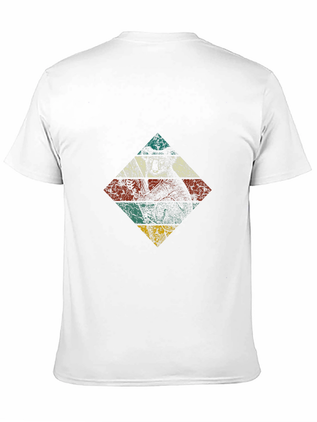 Retro Koala Bear Diamond Graphic Tee