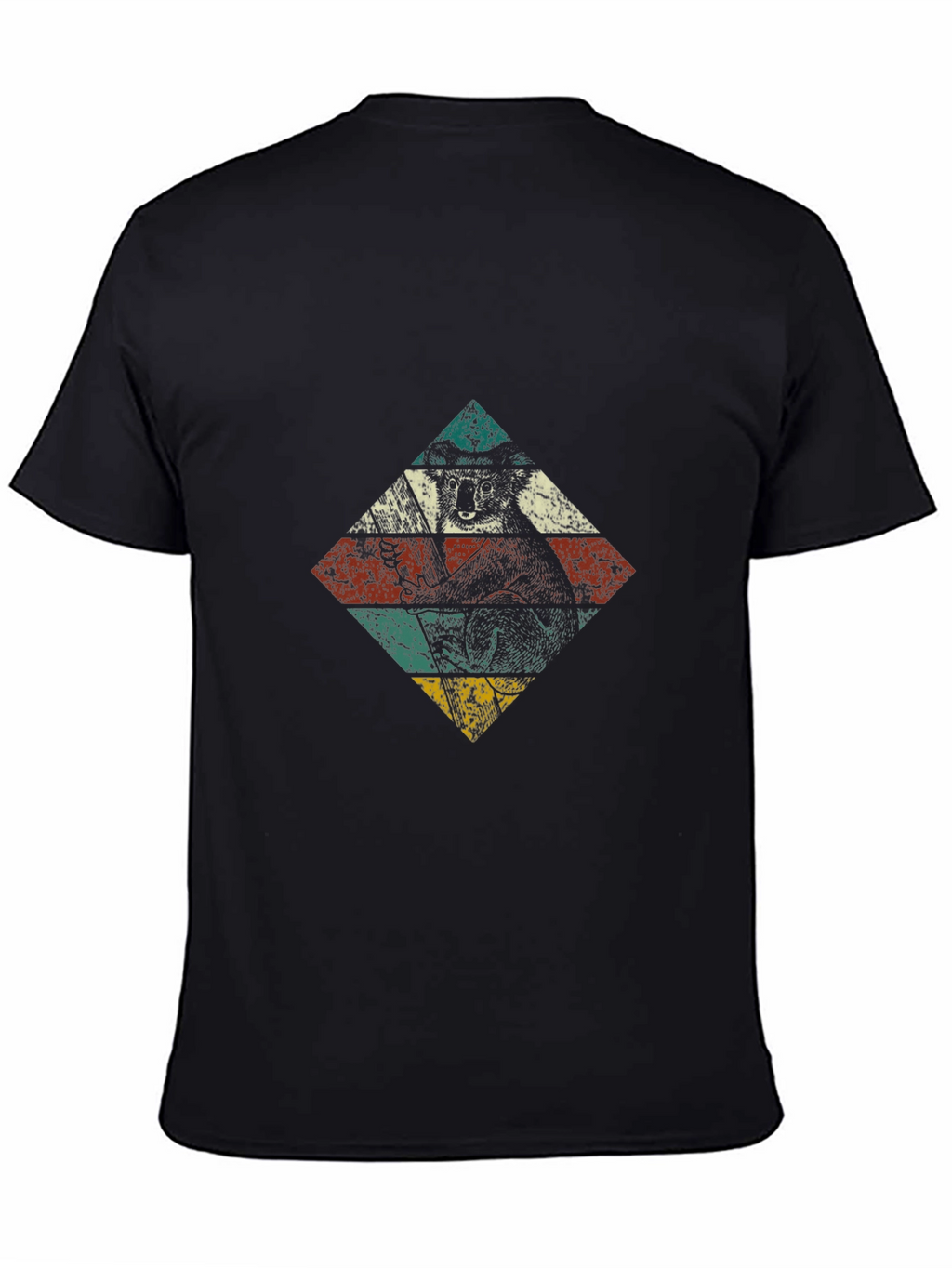 Retro Koala Bear Diamond Graphic Tee