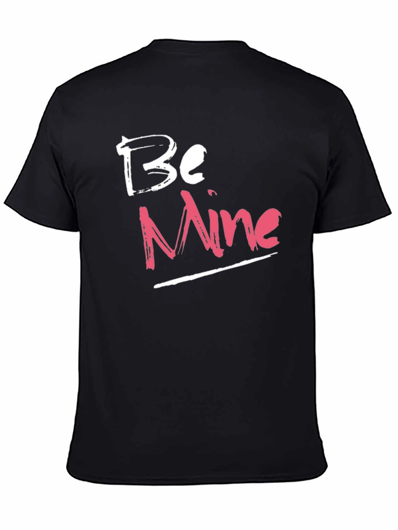 Be Mine Graphic Tee - Mens Black Short Sleeve