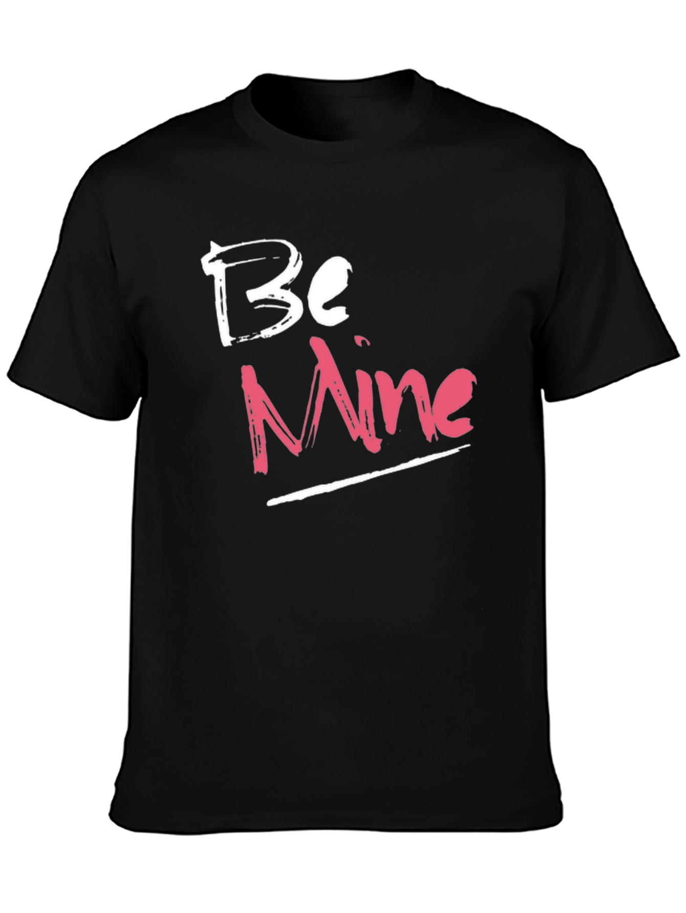 Be Mine Graphic Tee - Mens Black Short Sleeve