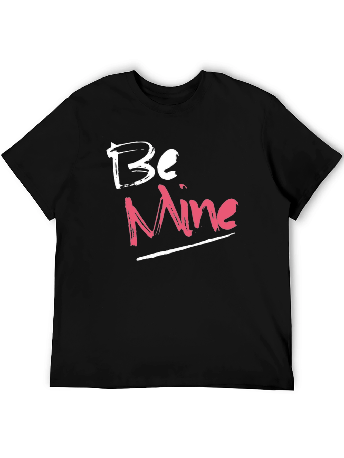 Be Mine Graphic Tee - Mens Black Short Sleeve