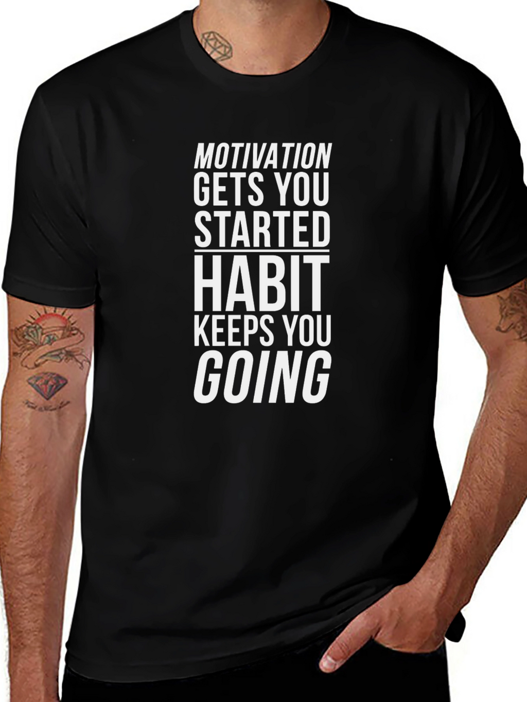 Motivation & Habit Graphic Tee
