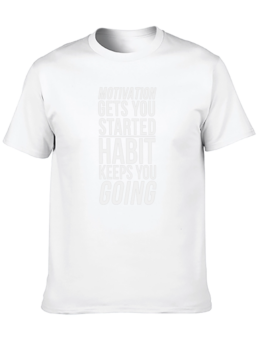 Motivation & Habit Graphic Tee
