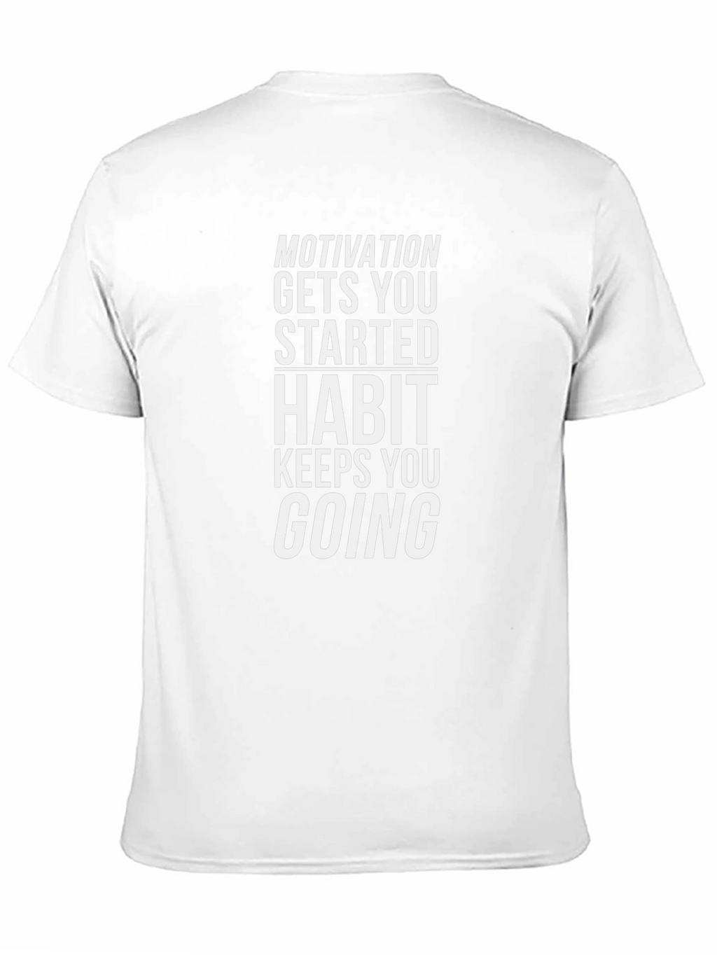 Motivation & Habit Graphic Tee