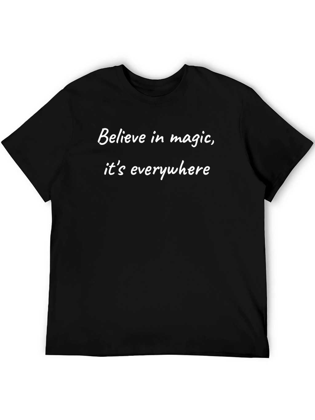 Believe in Magic T-Shirt - Black