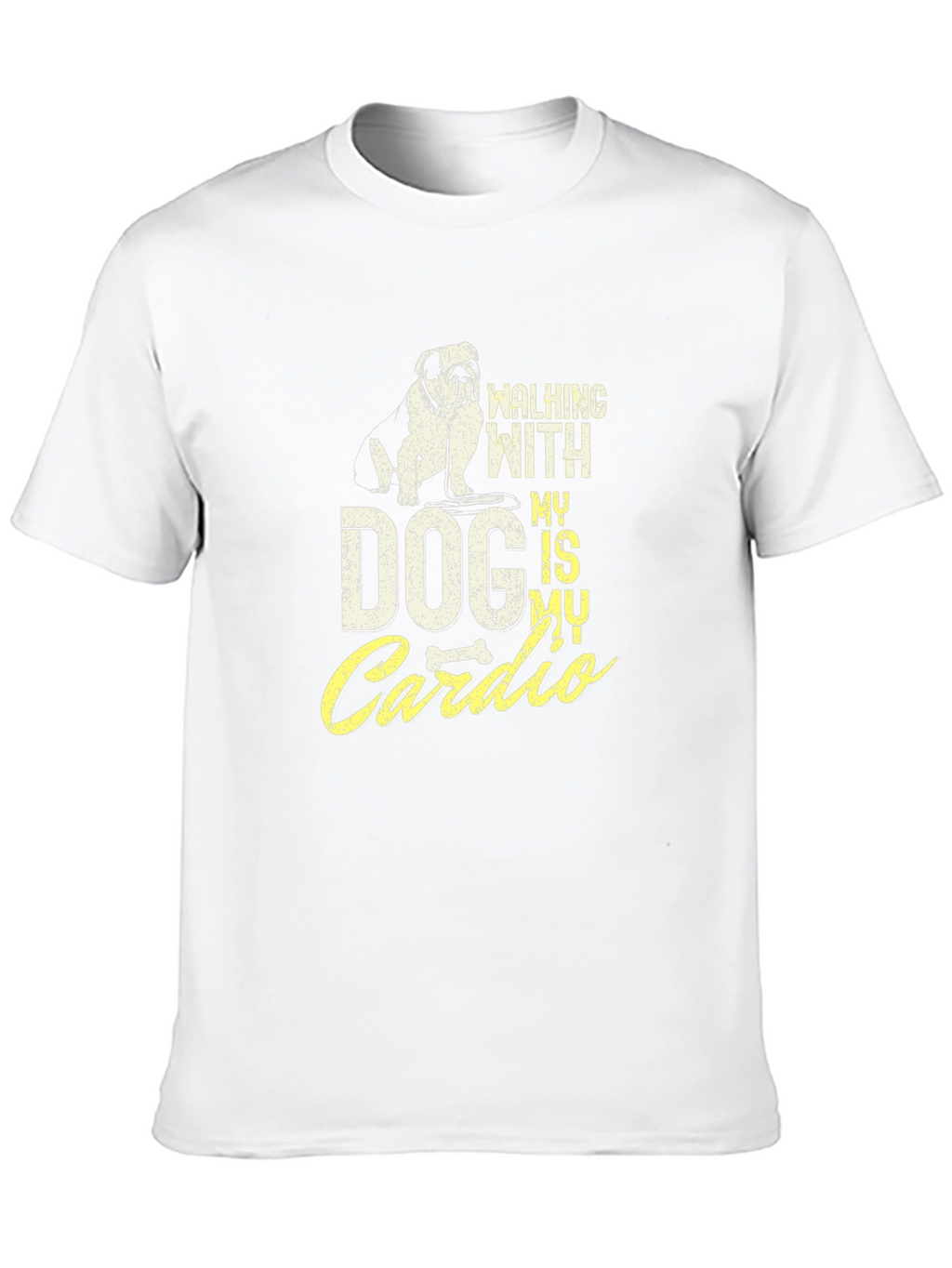 Dog Walking Cardio T-Shirt Pet Lover Tee