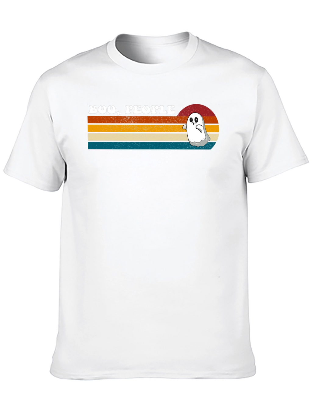 Boo People Retro Ghost T-Shirt