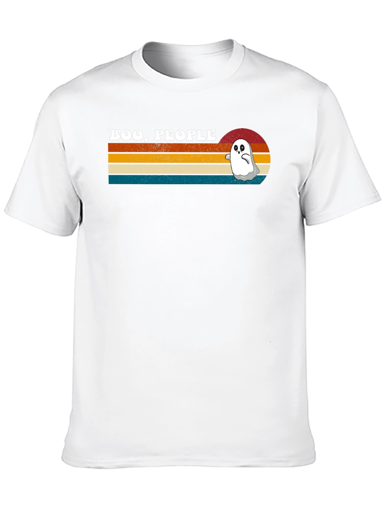 Boo People Retro Ghost T-Shirt