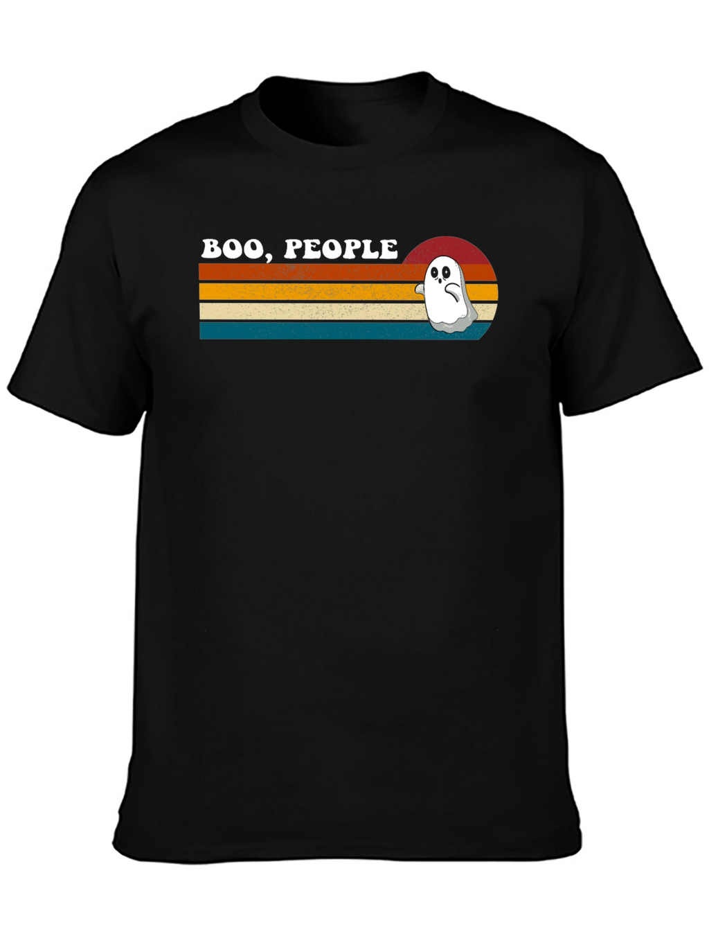 Boo People Retro Ghost T-Shirt