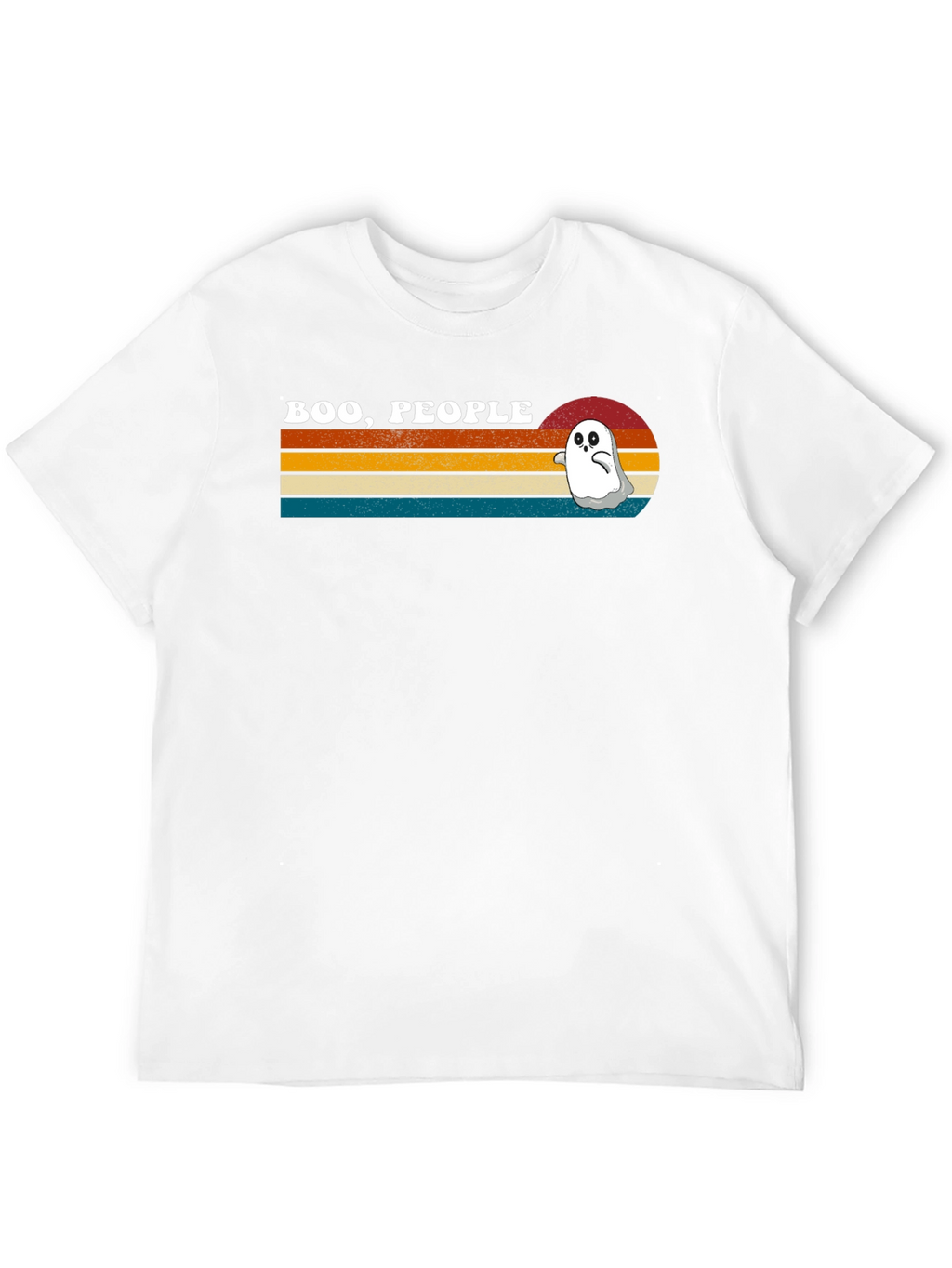 Boo People Retro Ghost T-Shirt
