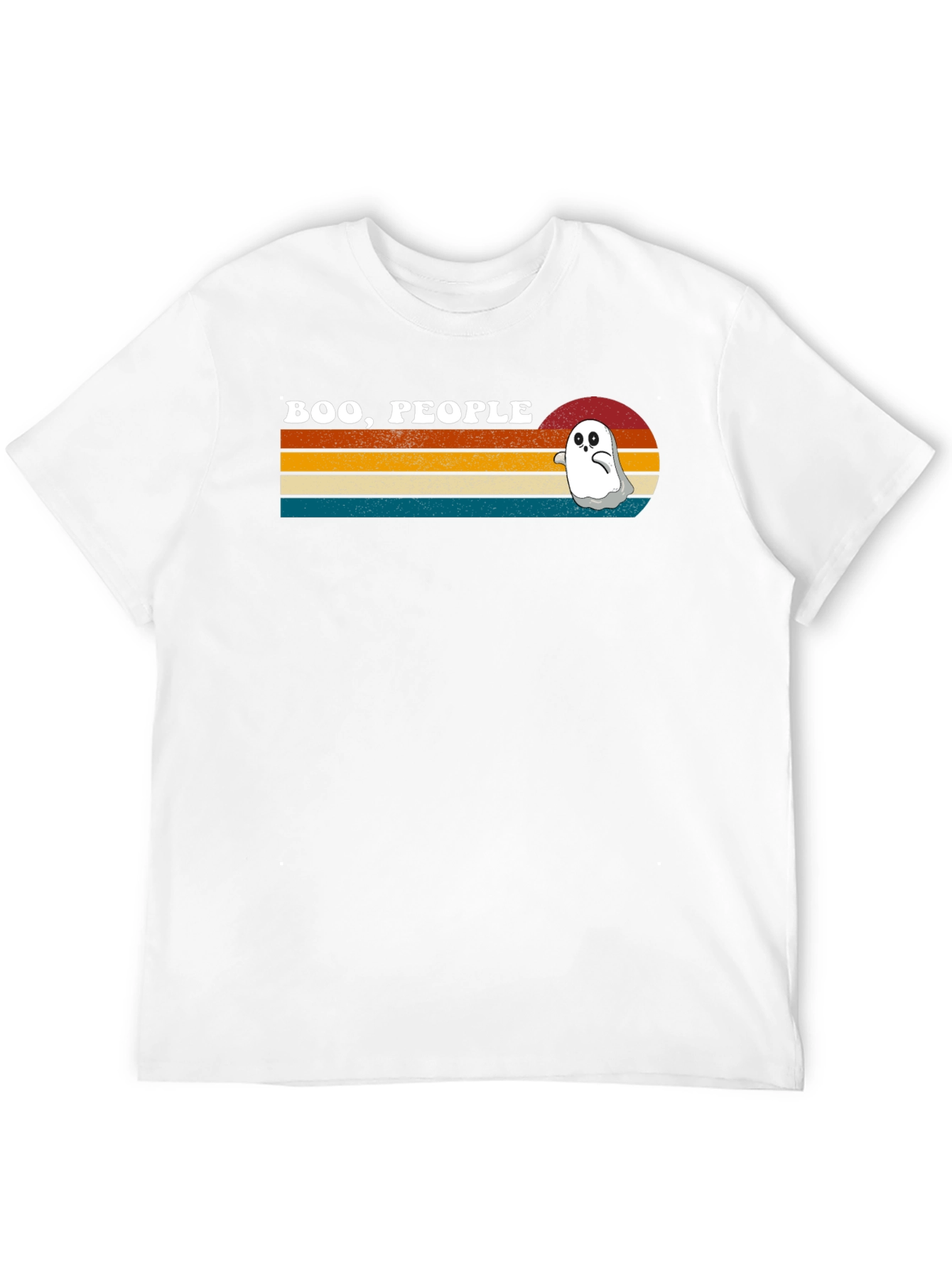 Boo People Retro Ghost T-Shirt