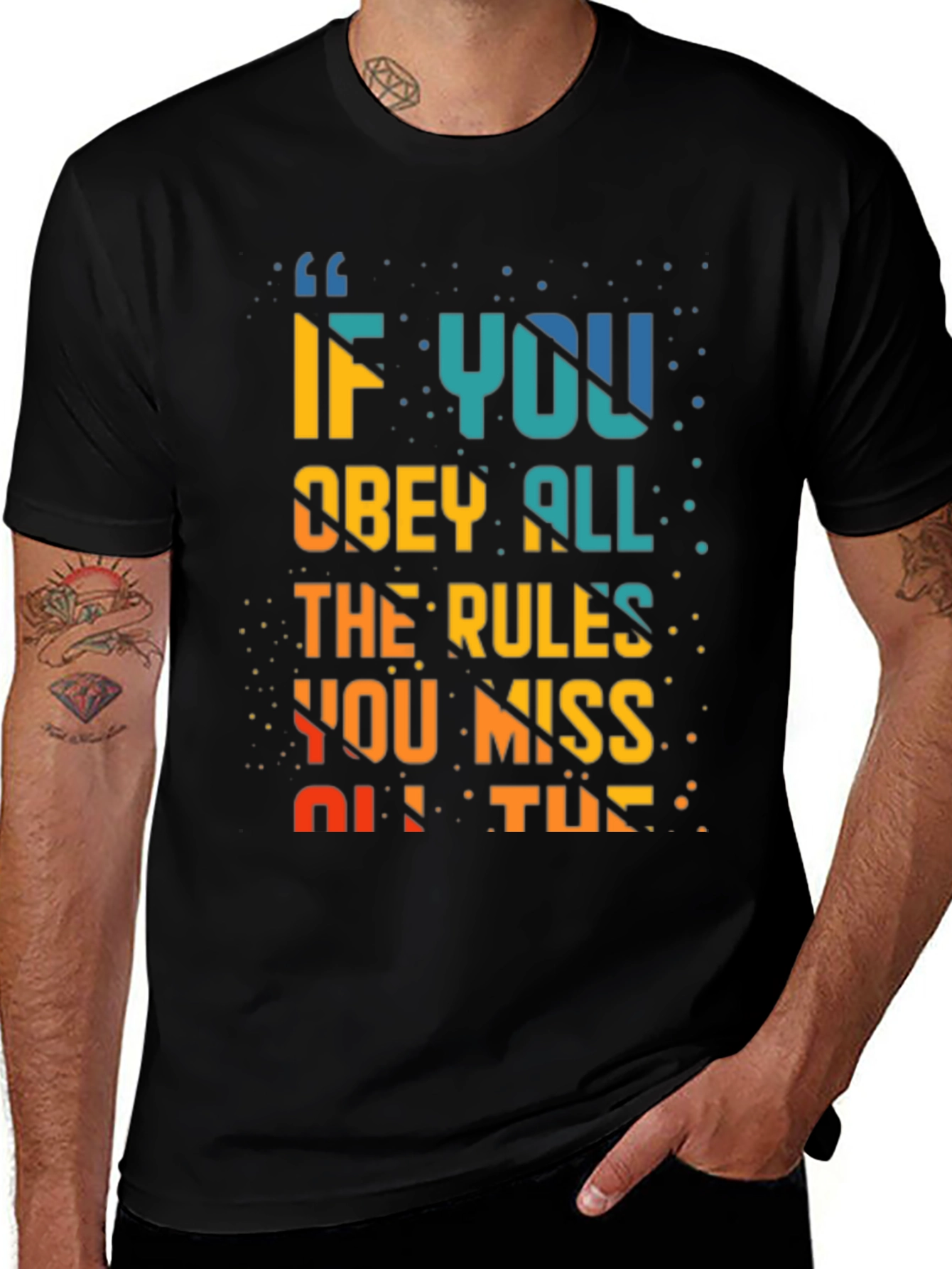Obey No Rules Graphic Tee