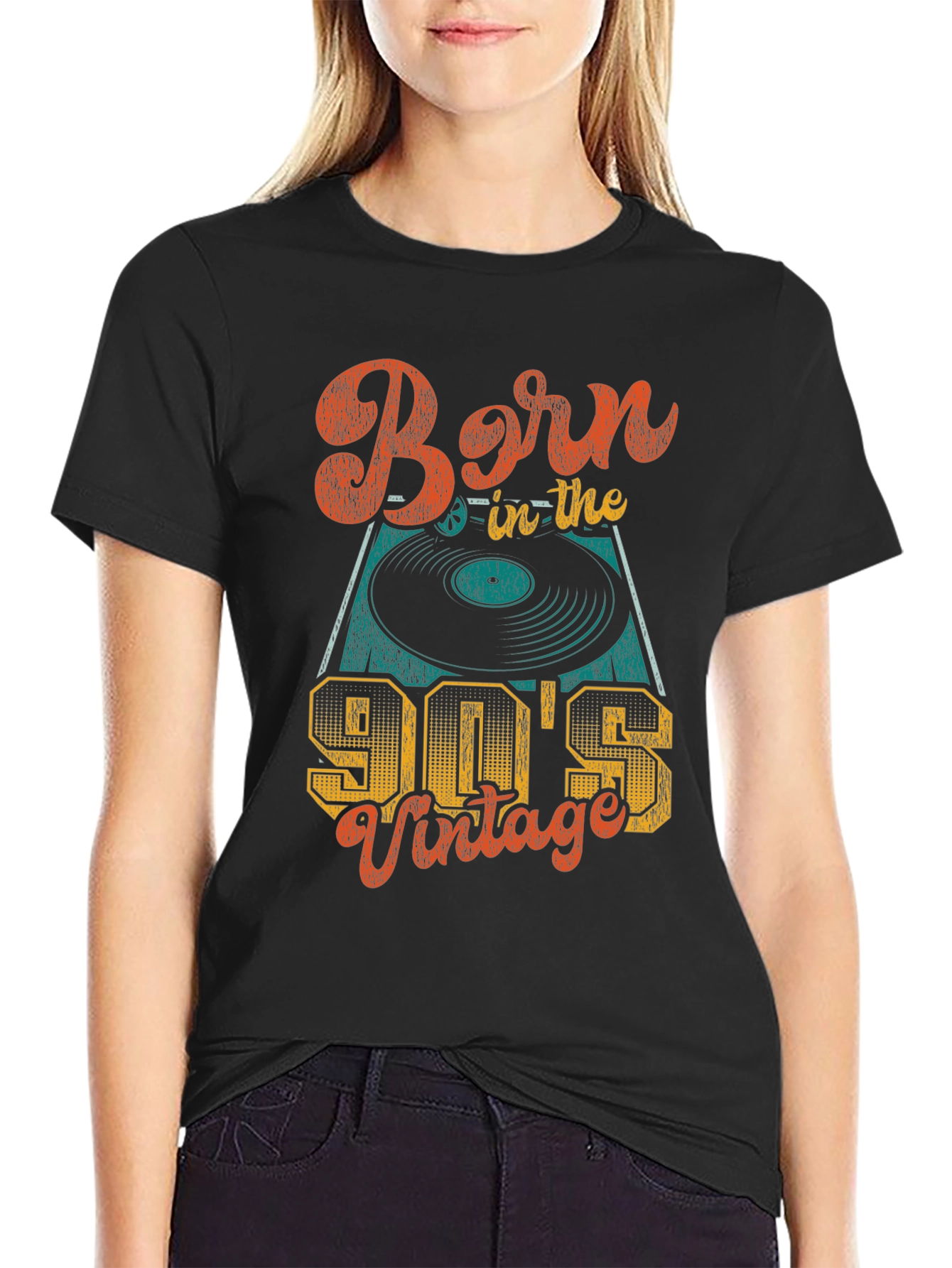 Born in the 90s Vintage Graphic Tee