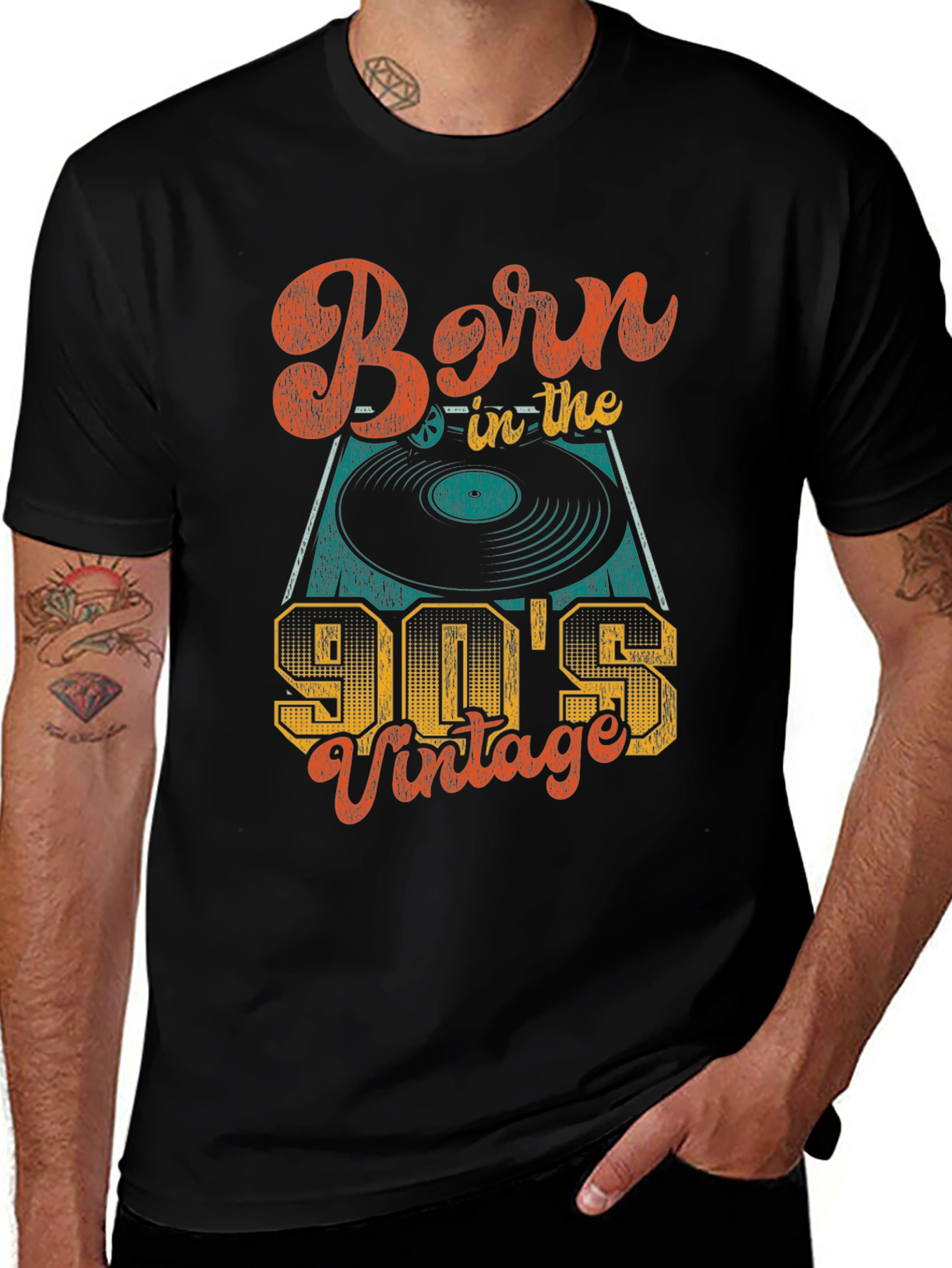 Born in the 90s Vintage Graphic Tee