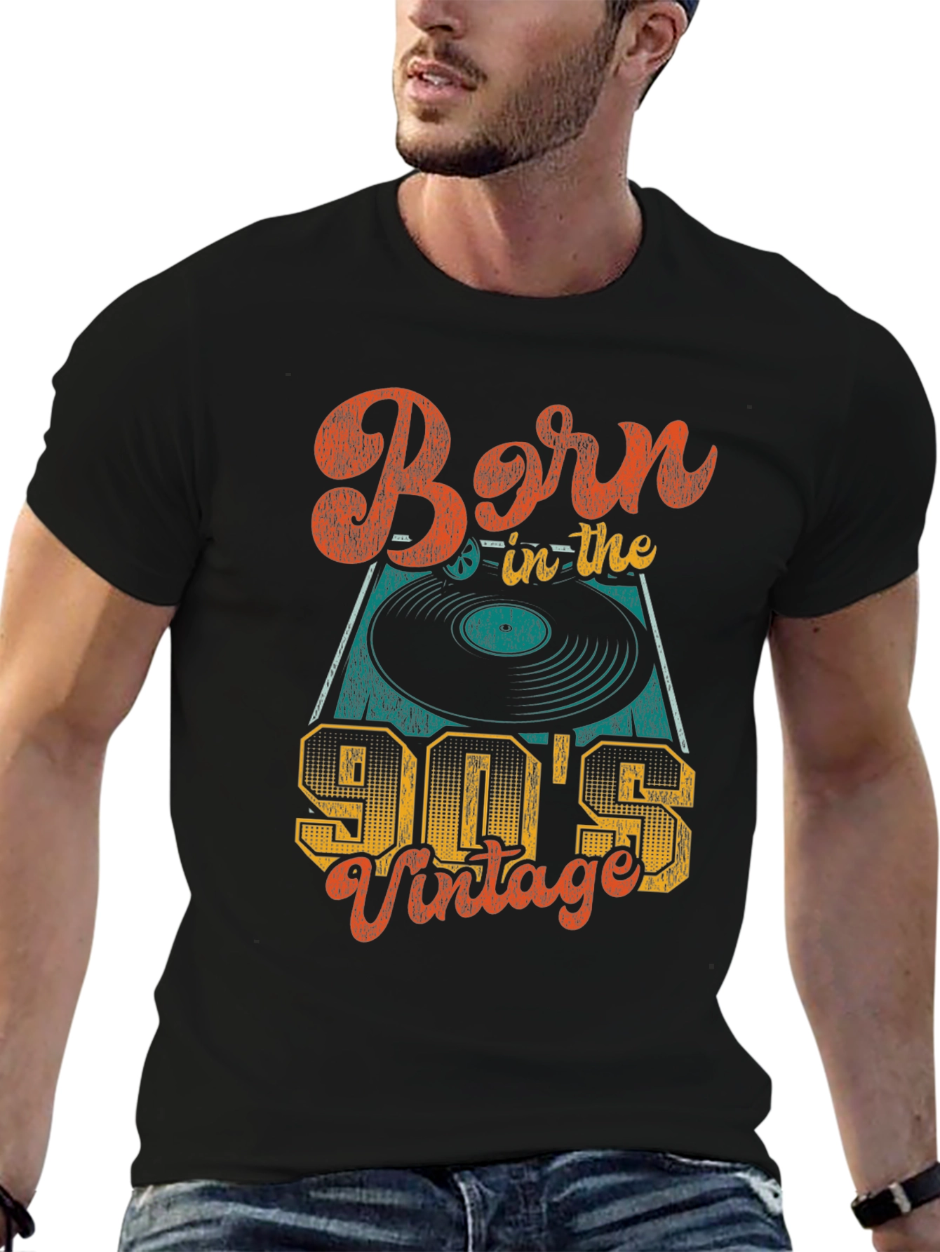 Born in the 90s Vintage Graphic Tee