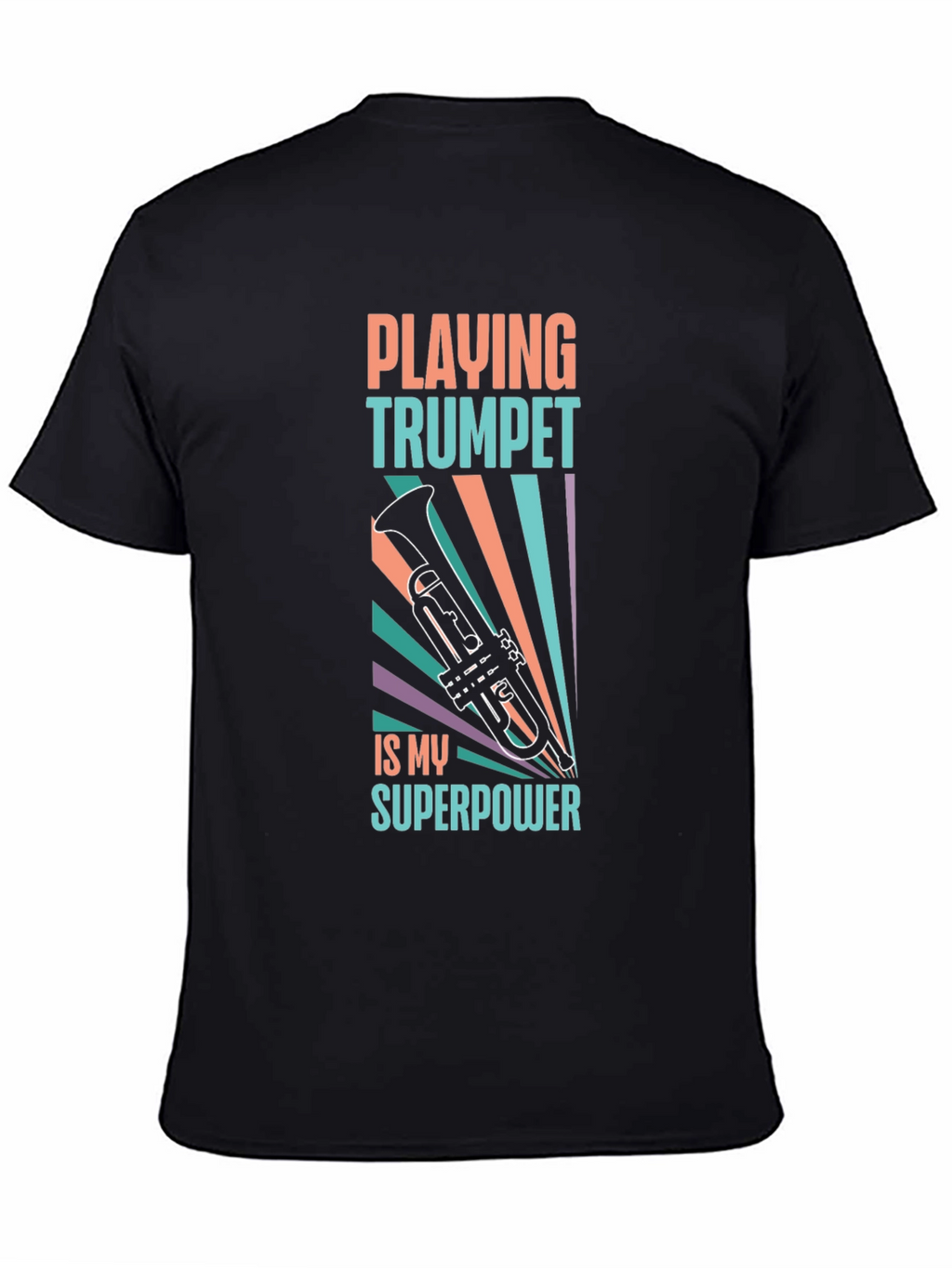 Trumpet Superpower Graphic Tee - Musicians Delight