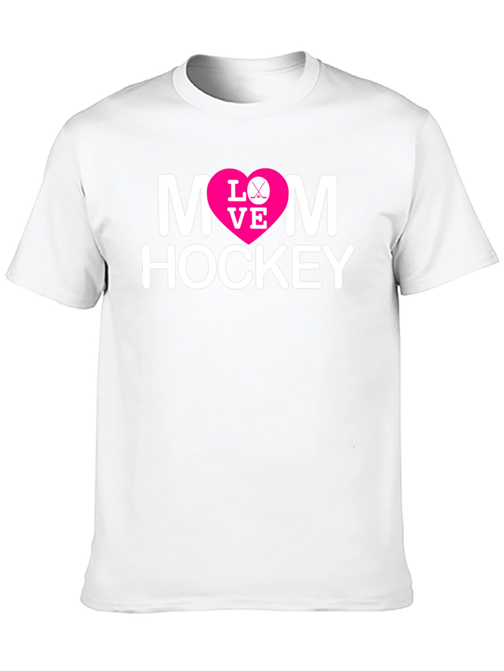 Mom Hockey Love Graphic T-Shirt