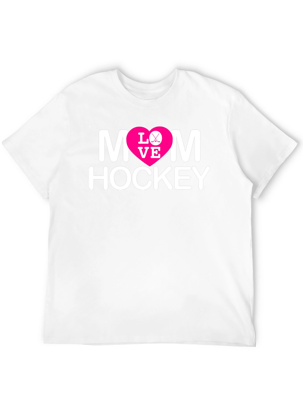 Mom Hockey Love Graphic T-Shirt