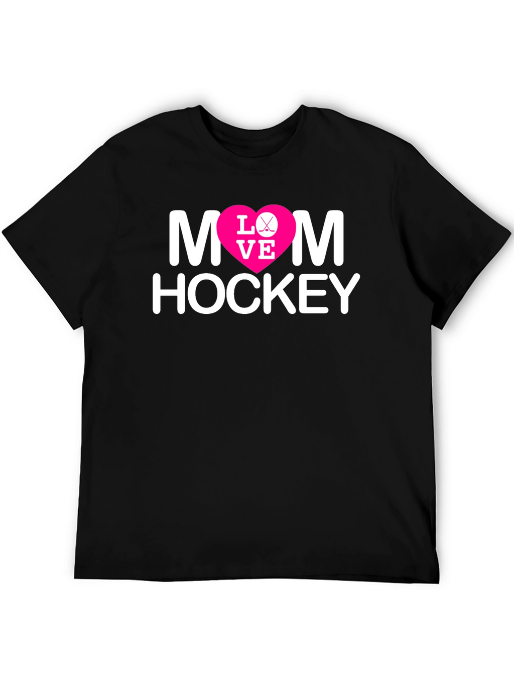 Mom Hockey Love Graphic T-Shirt