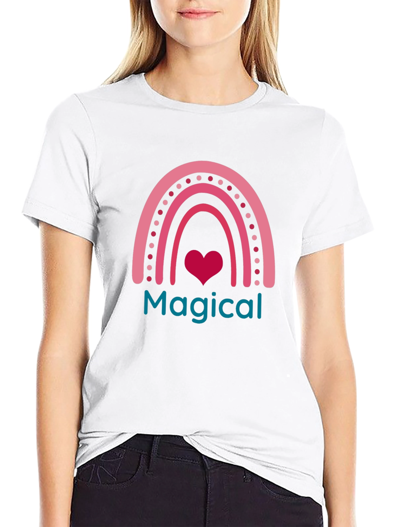 Magical Rainbow Heart T-Shirt
