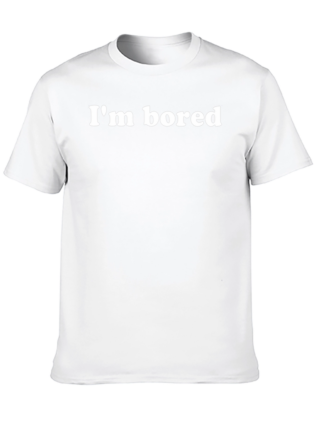 Im Bored Graphic Tee - Classic Black T-Shirt