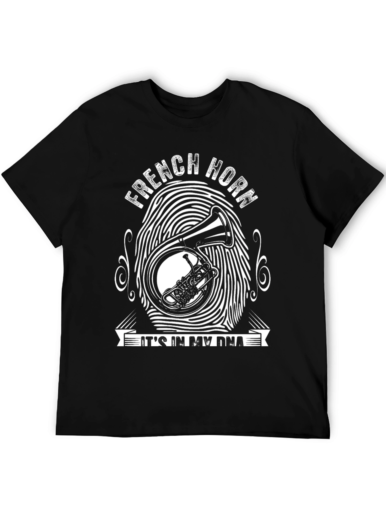 French Horn DNA T-Shirt - Musicians Tee
