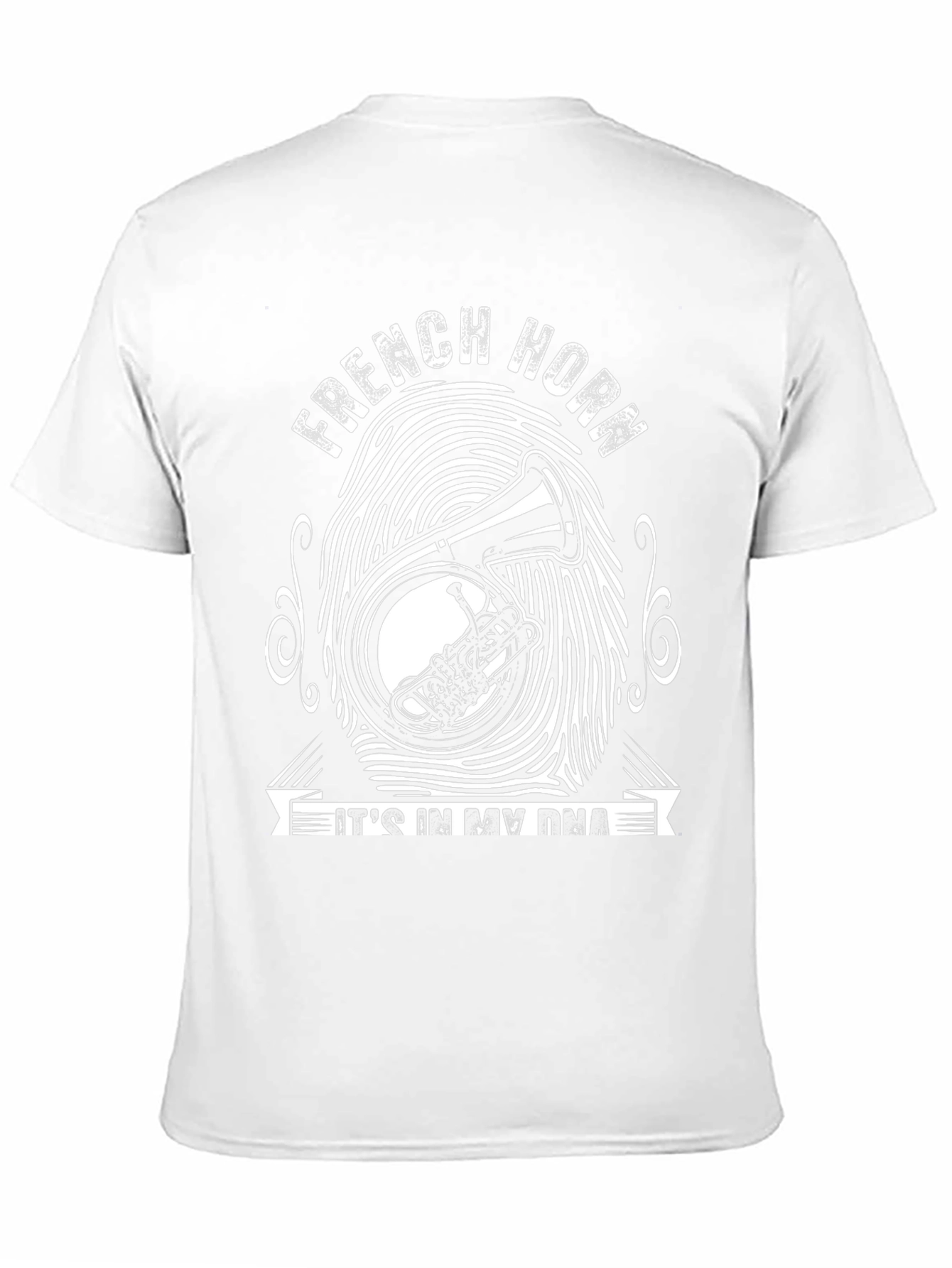 French Horn DNA T-Shirt - Musicians Tee