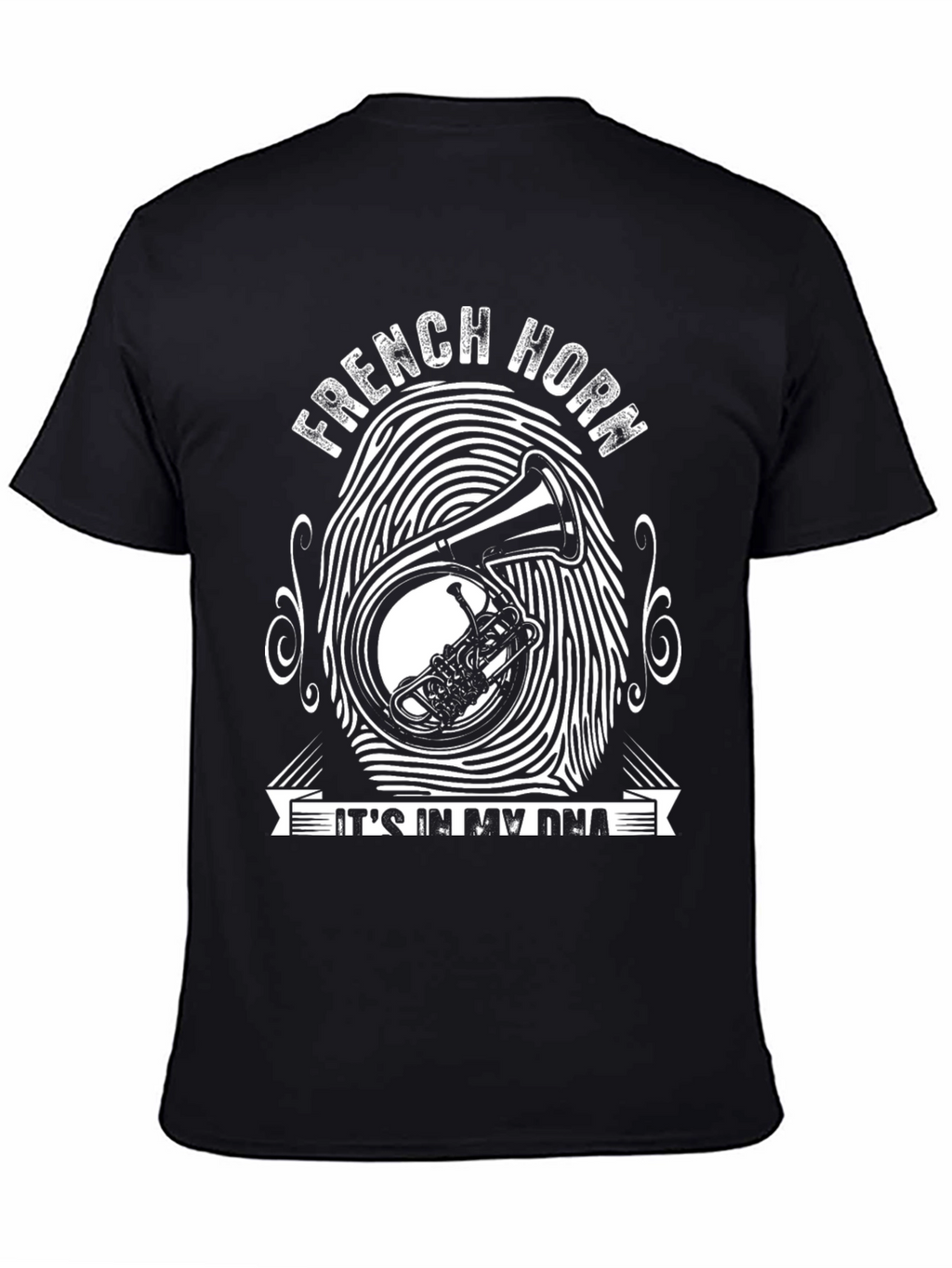 French Horn DNA T-Shirt - Musicians Tee