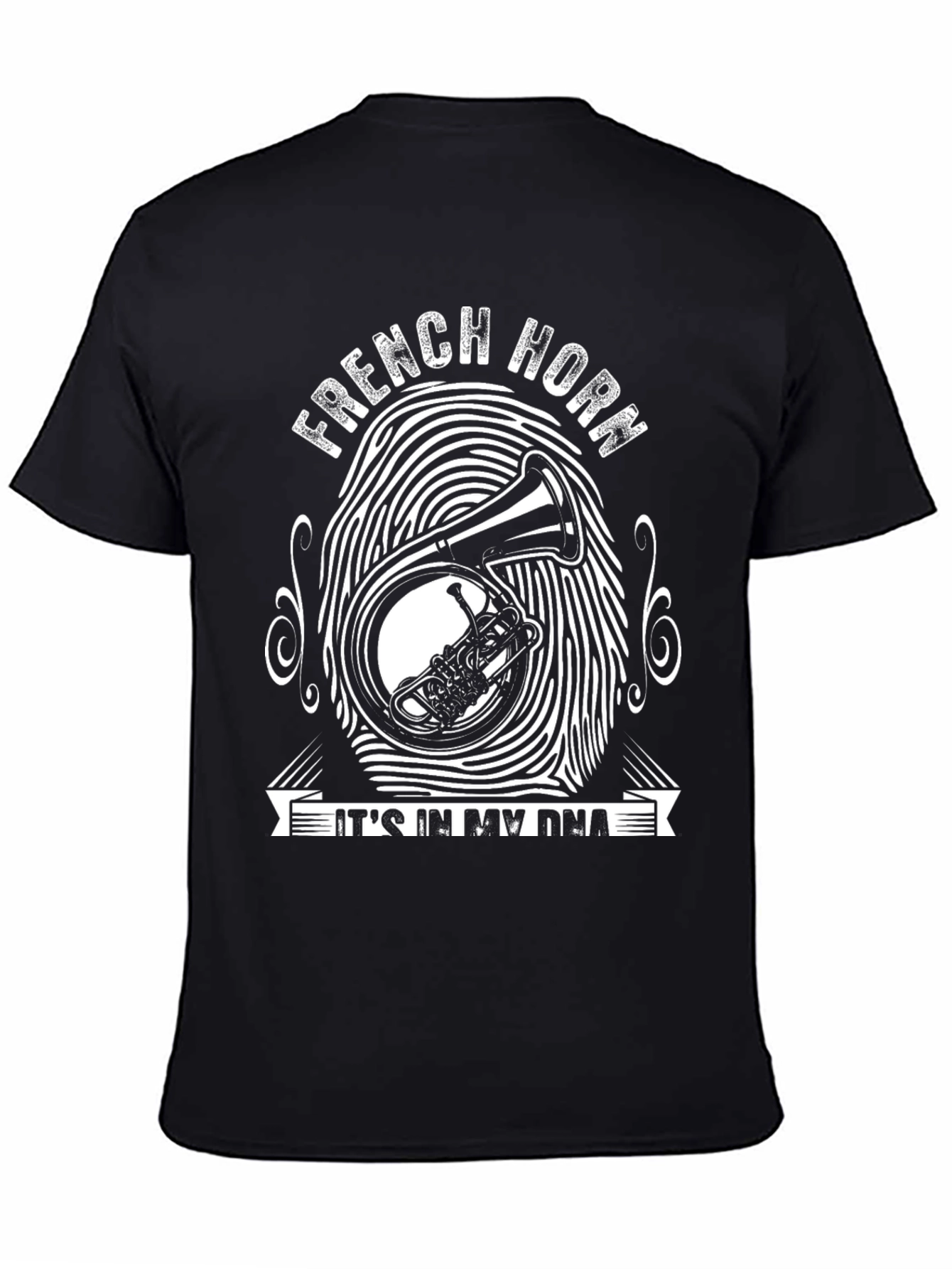 French Horn DNA T-Shirt - Musicians Tee