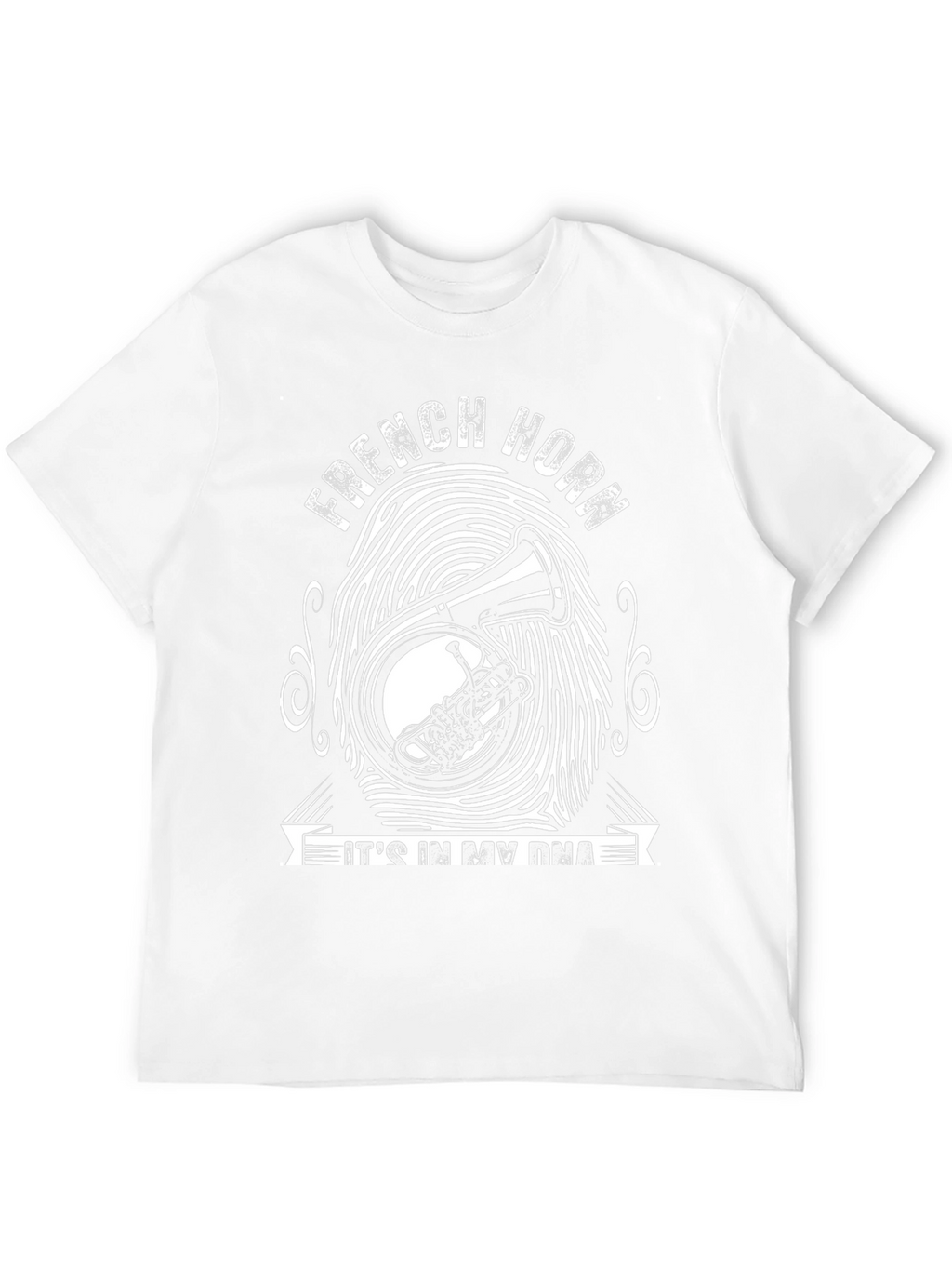 French Horn DNA T-Shirt - Musicians Tee