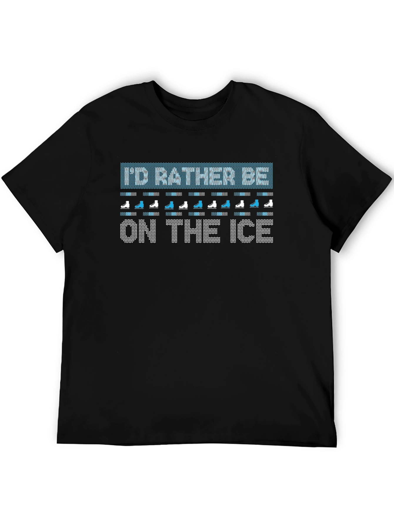 Id Rather Be On The Ice T-Shirt