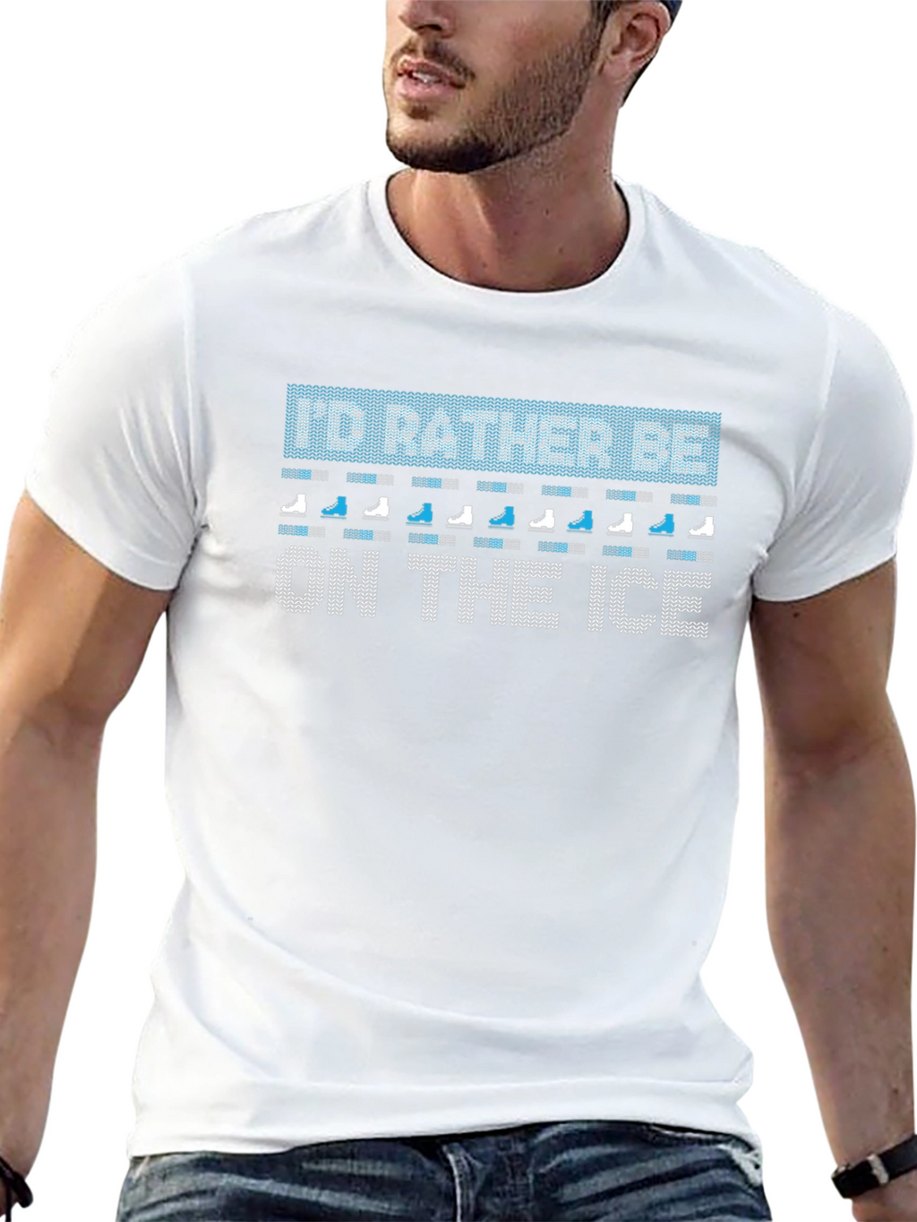 Id Rather Be On The Ice T-Shirt