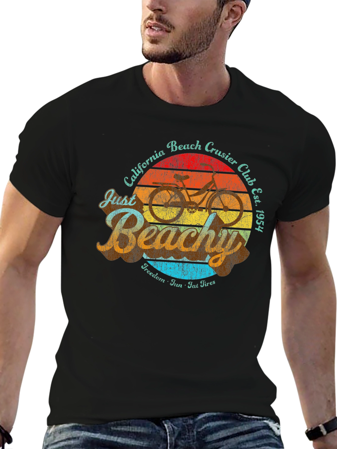 Just Beachy Graphic Tee