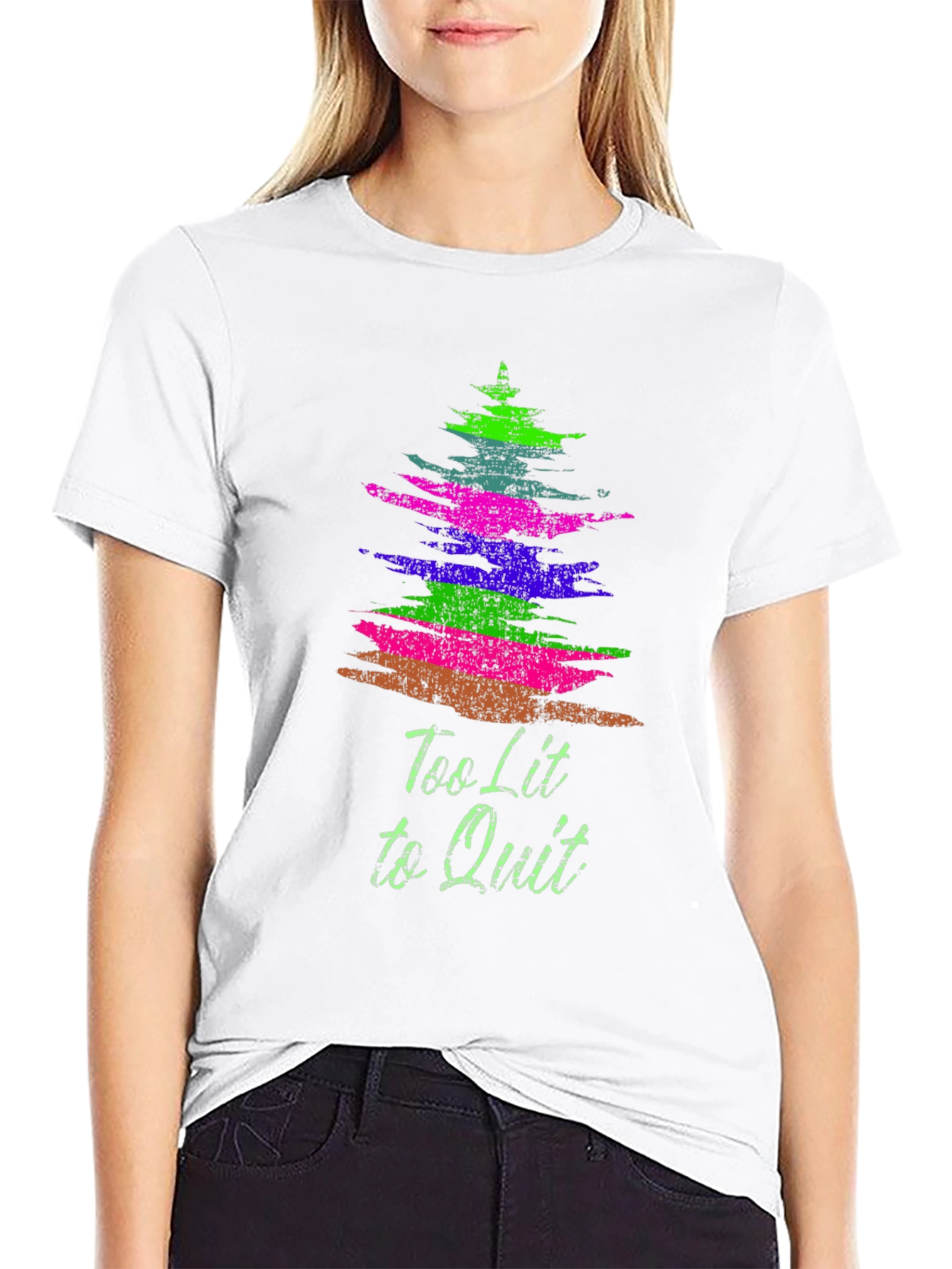 Too Lit to Quit Graphic Tee