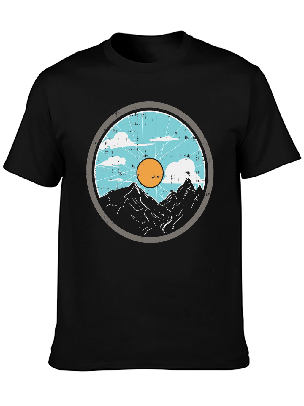 Mountainscape Graphic Tee - Outdoor Adventure