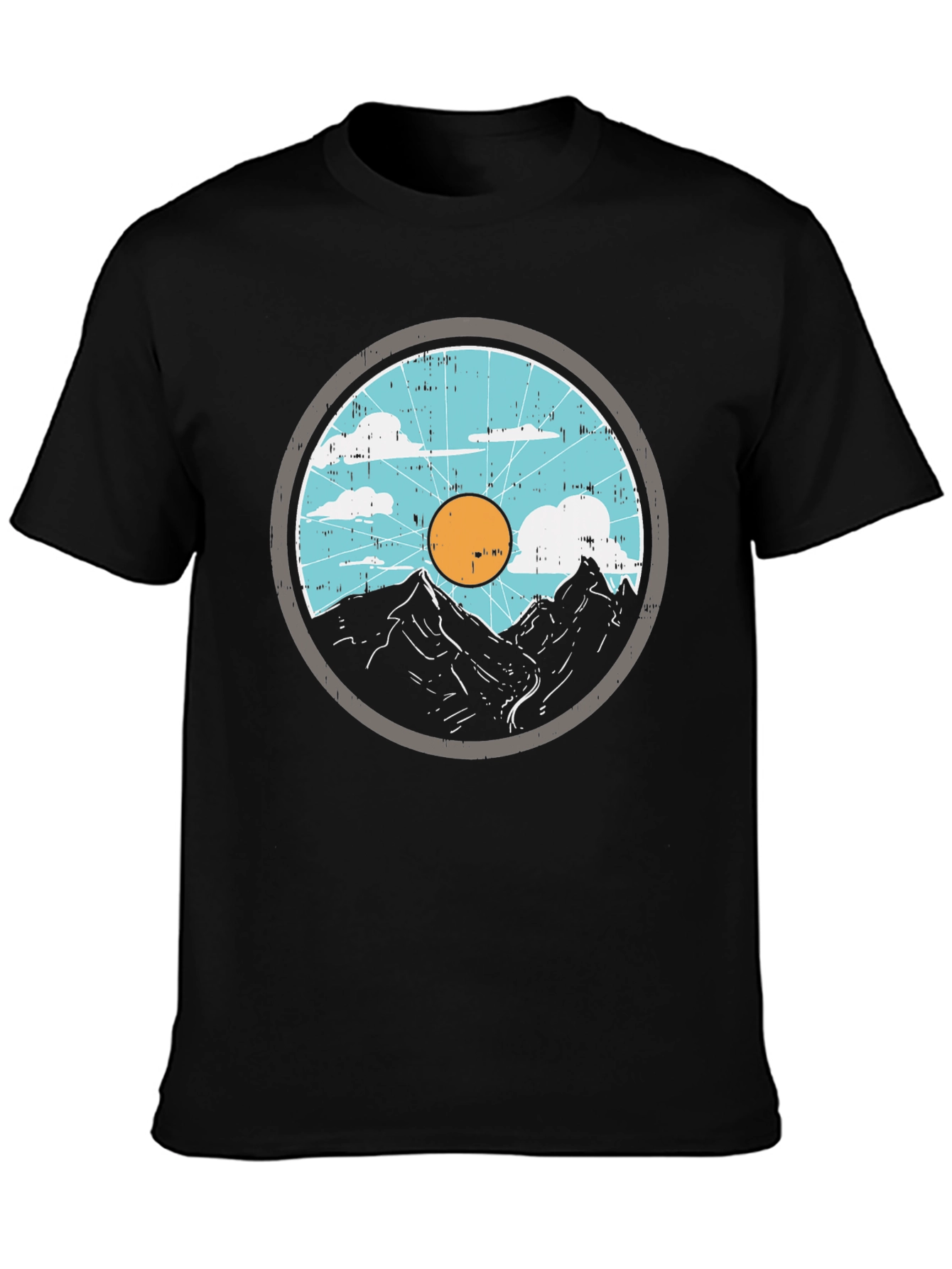 Mountainscape Graphic Tee - Outdoor Adventure