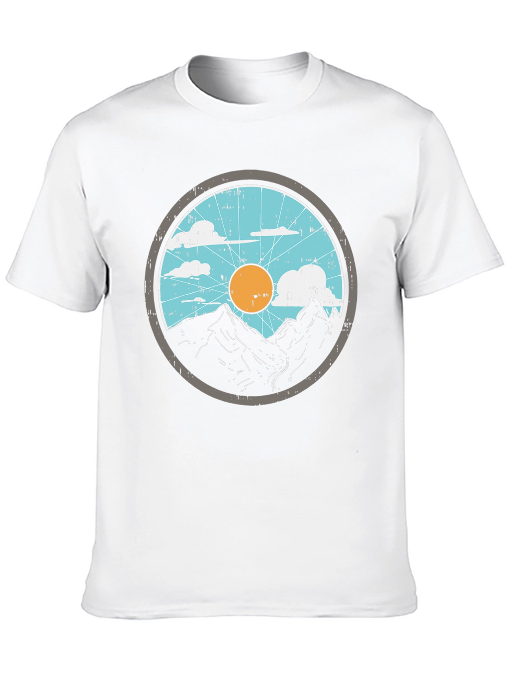Mountainscape Graphic Tee - Outdoor Adventure