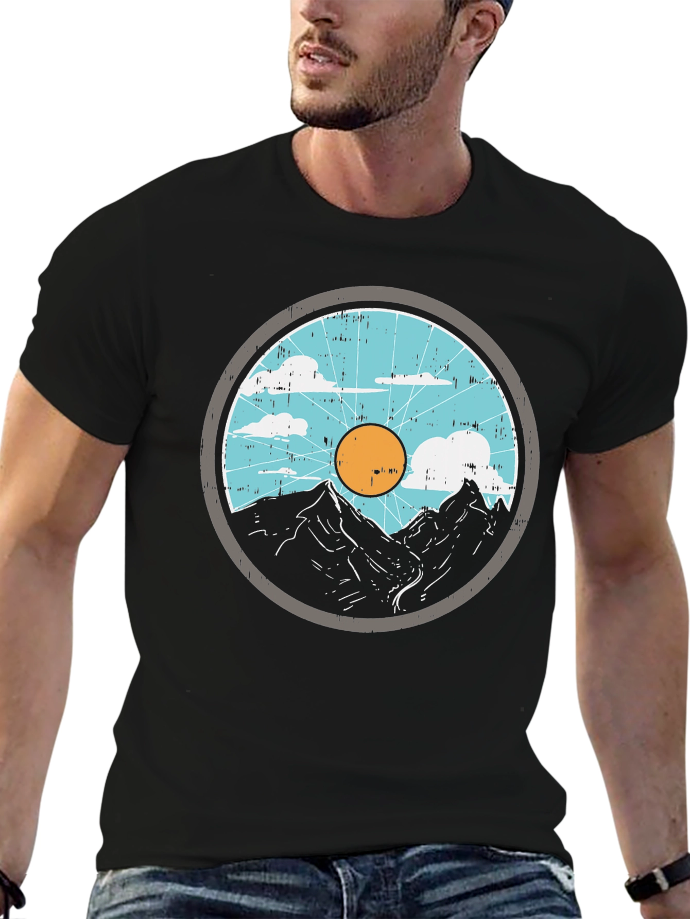 Mountainscape Graphic Tee - Outdoor Adventure