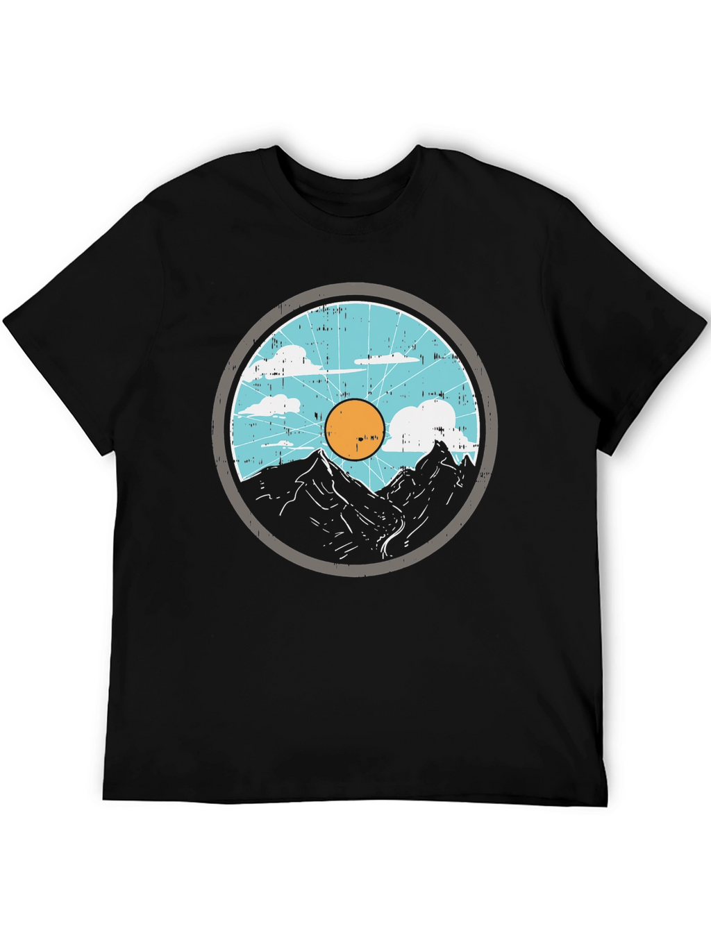 Mountainscape Graphic Tee - Outdoor Adventure