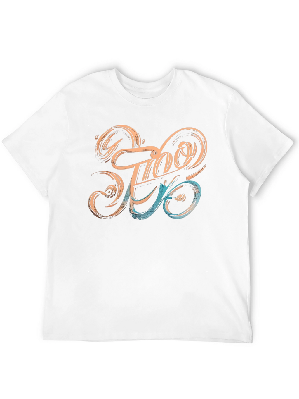 Stylish Black T-Shirt with Unique Graphic Design