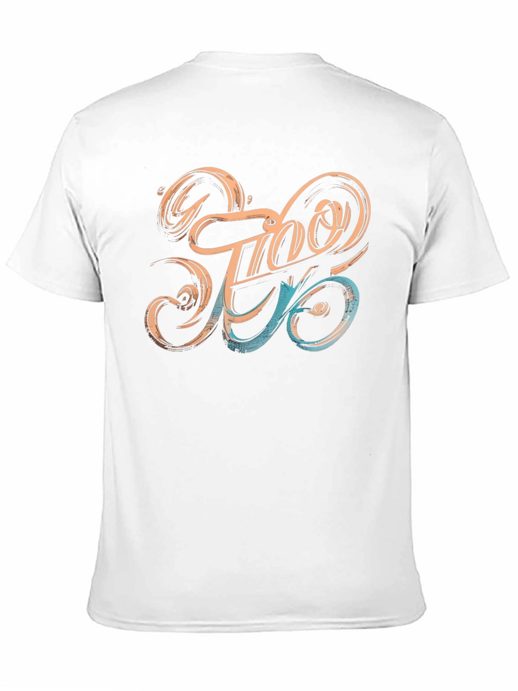 Stylish Black T-Shirt with Unique Graphic Design