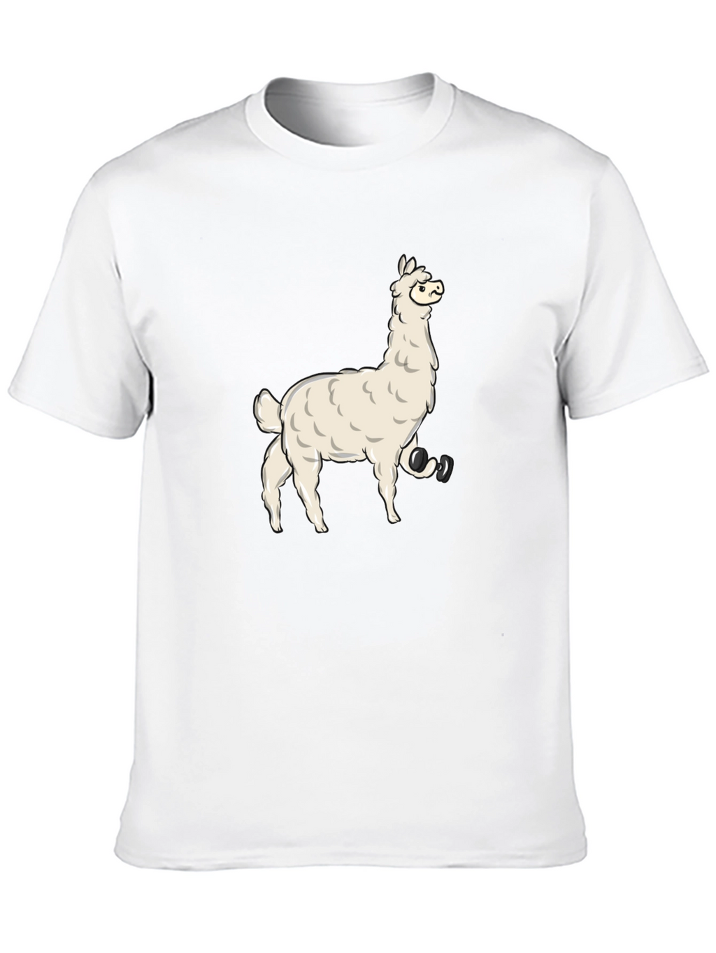Llama Graphic T-Shirt - Mens Black Tee