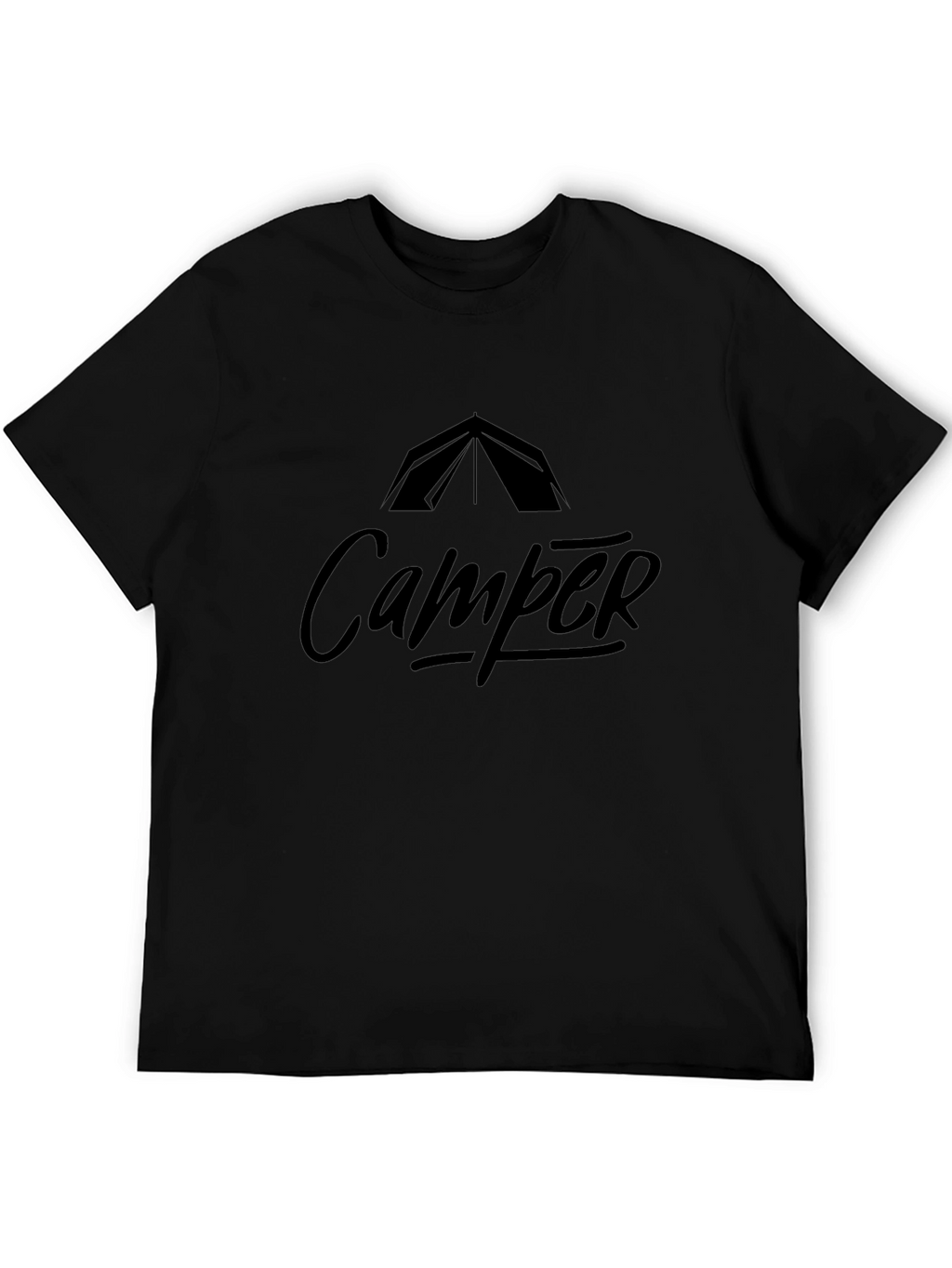 Camper Tent Graphic T-Shirt - Outdoor Adventure Tee