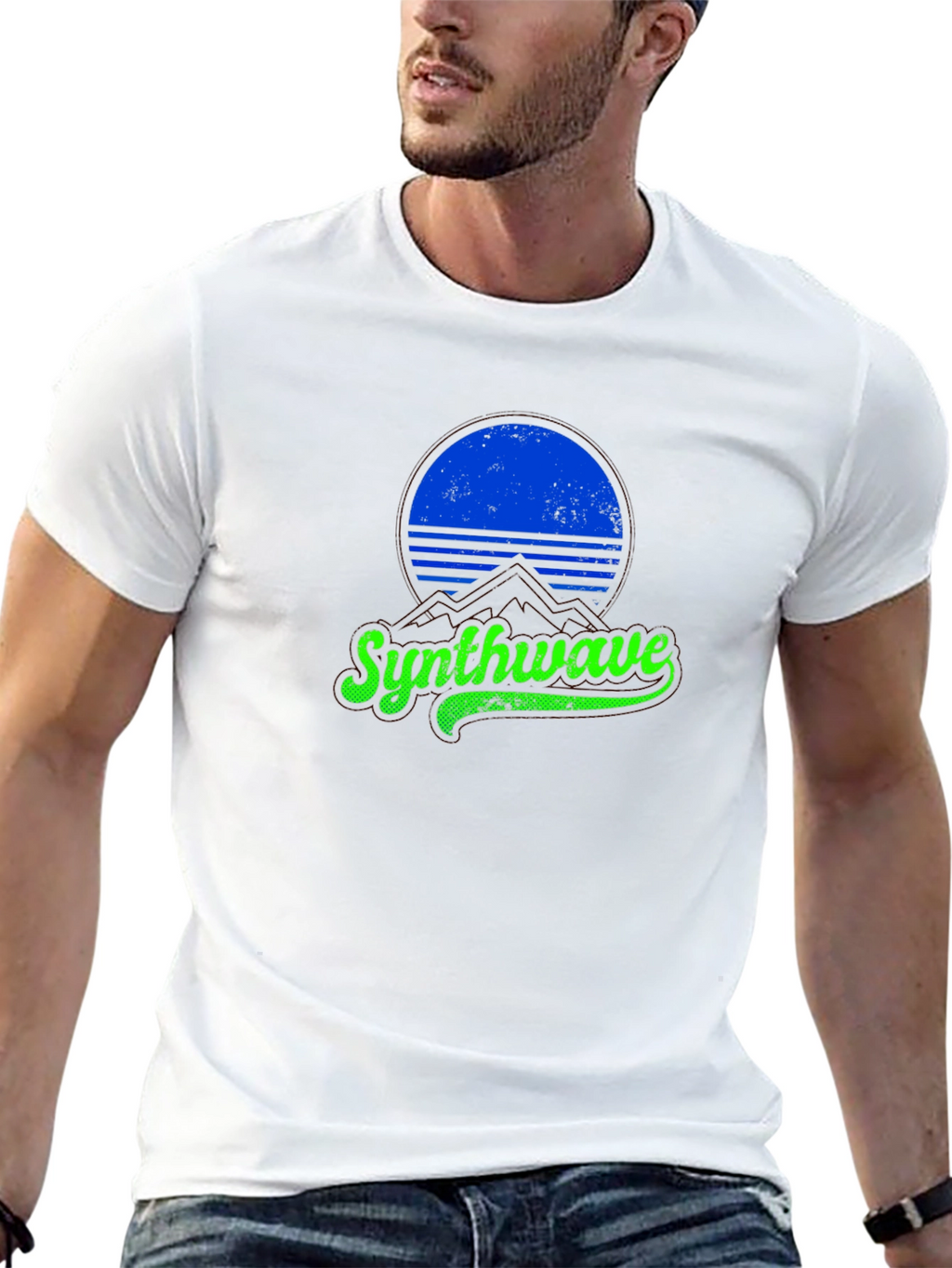 Synthwave Style Graphic Tee