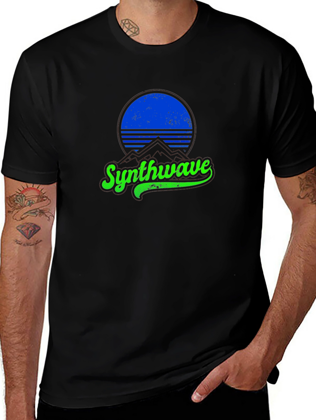 Synthwave Style Graphic Tee