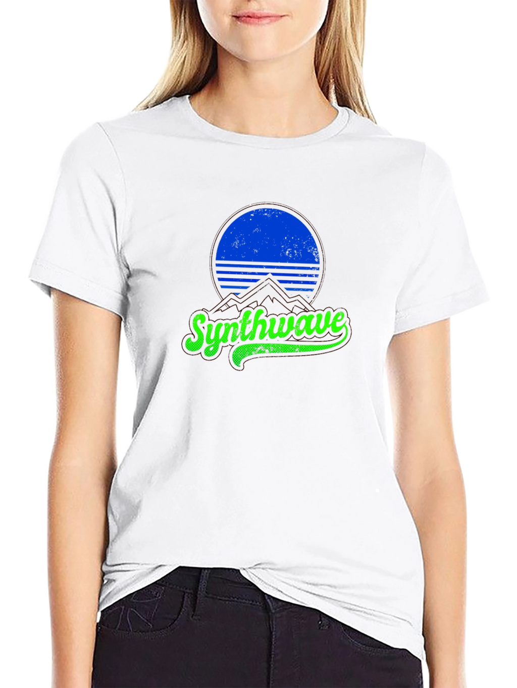 Synthwave Style Graphic Tee