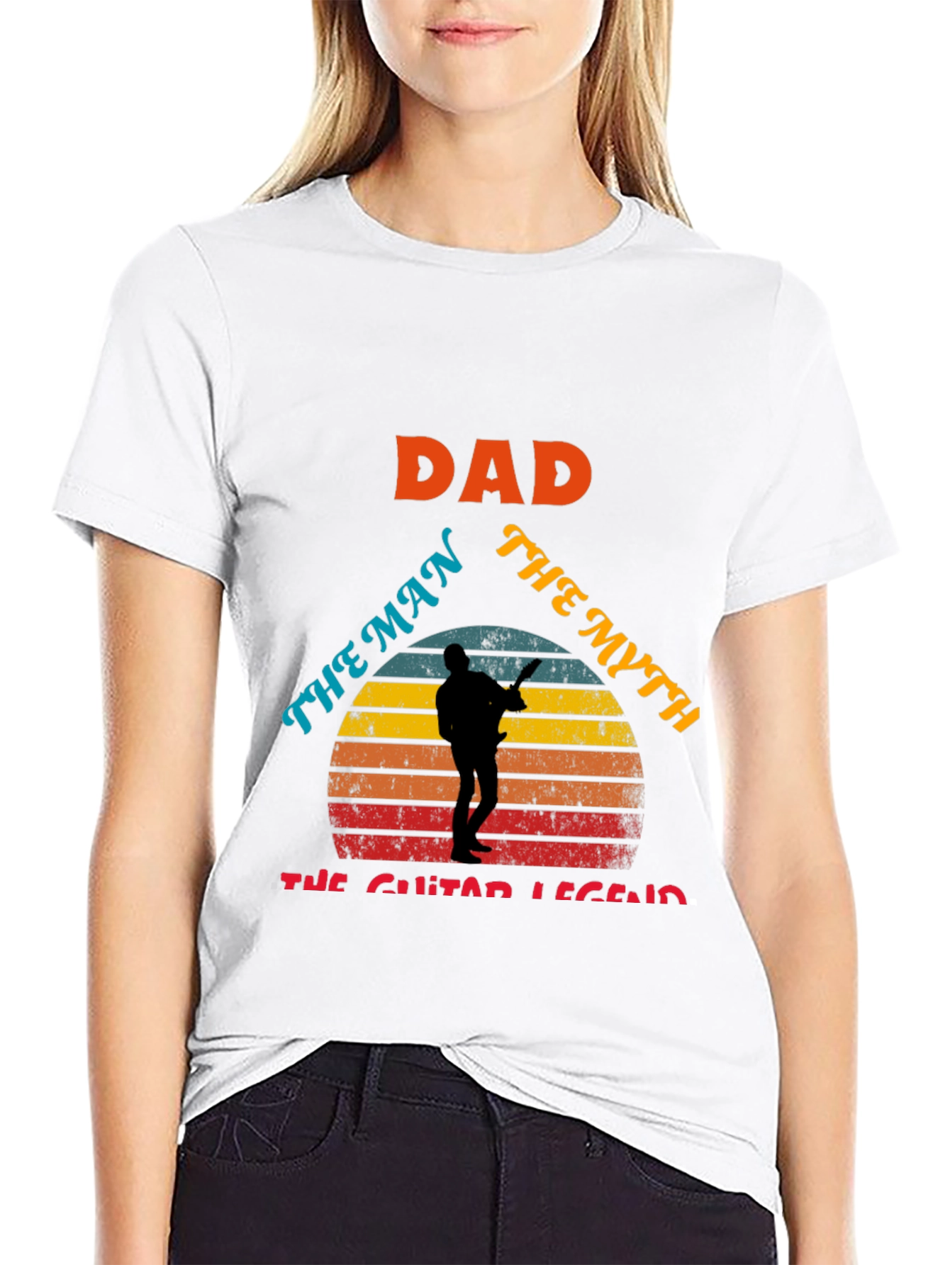 Dad: The Man The Myth The Guitar Legend T-Shirt