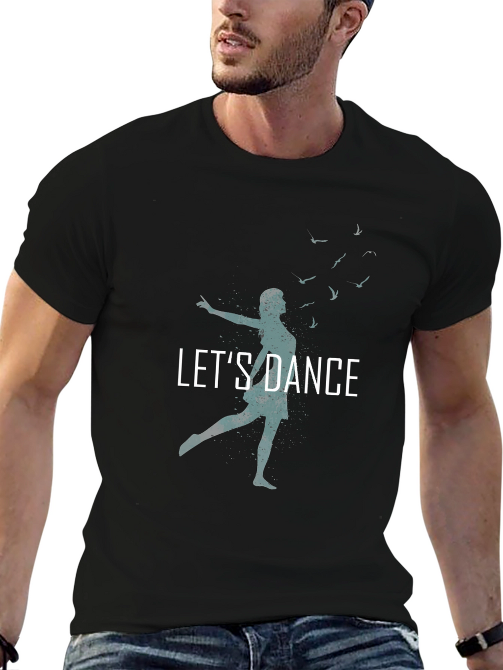 Lets Dance T-Shirt - Stylish Graphic Tee